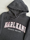 Karl Kani Brooklyn New York Spellout Hoodie – Charcoal (M)