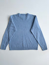 Tommy Hilfiger Sky Blue Lambswool Crewneck Sweater – (M)