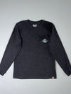 Carhartt Charcoal Long Sleeve Pocket Tee (L)