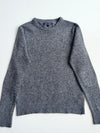 Vintage Tommy Hilfiger Grey Speckled Knit Crewneck Sweater (S)