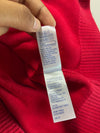 Tommy Hilfiger Classic Red Knit Crewneck Sweater (XS)
