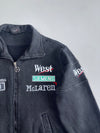 McLaren F1 x Mercedes-Benz x West | Vintage Racing Sweatshirt Jacket | Faded Black | (M)