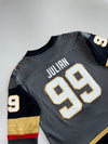 Fanatics NHL Vegas Golden Knights #9 Official Licensed Steel Grey Gold Knight Crest Hockey Jersey (M)