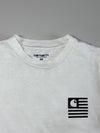Carhartt WIP Flag Logo T-Shirt – White, Size (S/M)