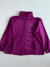 Columbia Purple Fleece Full-Zip Jacket(2XL)