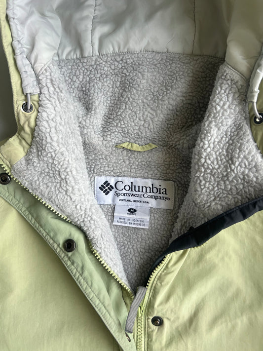 Columbia Sportswear Fleece-Lined Hooded Windbreaker Jacket Women's (M)