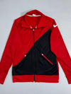 Nike | Color Block Track Jacket | Red & Black (M)
