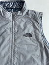 The North Face Reversible Puffer Vest | Black Grey (L)