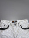 JIZO Japanese Graphic Denim Shorts (W:34) (L:27)
