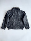 ZSuper Premium Original Heavy Leather Jacket (2XL)