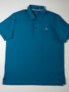 Adidas Golf Teal Blue Performance Polo T-Shirt (2XL)