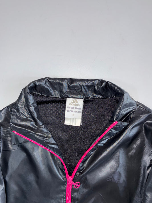 adidas | Y2K Glossy Windbreaker Black/Pink (S)