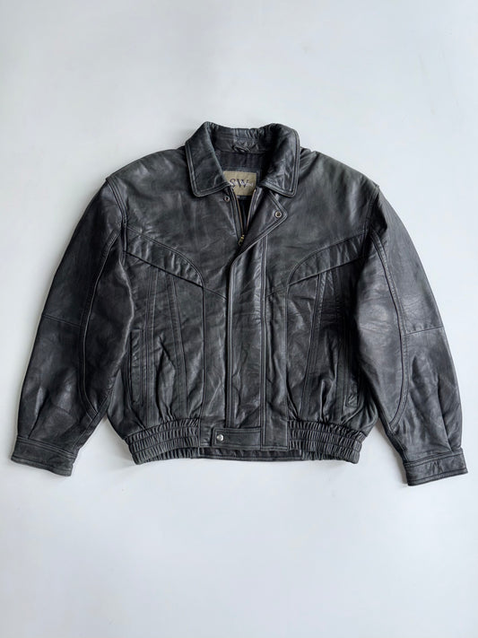 Super Premium Original Pure Leather Jacket (2XL)
