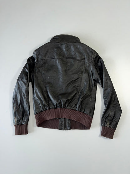 ZZara Minimal Original Leather Jacket (XS)