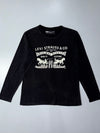 Levi’s Original Riveted Graphic Long Sleeve Tee Black (L)