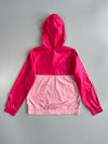 Adidas Three Stripe Hooded Windbreaker Jacket (M)