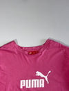 Puma Pink Big Logo T-Shirt – (XL)