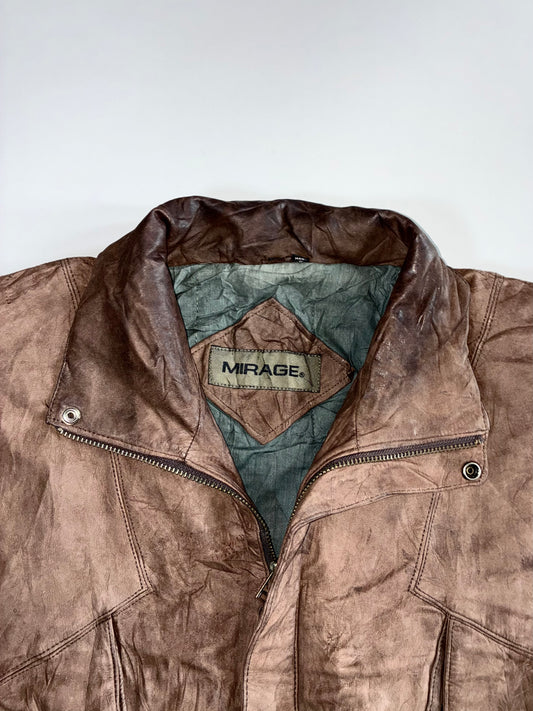 Mirage Premium Original Leather Jacket (L)
