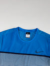 Nike | Blue Striped Dri-FIT Tennis Tee | (L)
