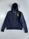Polo Ralph Lauren Premium Zip-Up Hooded Embroidered Logo Jacket (L/XL)