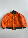 Vintage Taiwan Air Force MA-1 Style Reversible Bomber Jacket(XL)