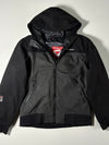 Dririder Black & Charcoal Colourblock Hooded Full-Zip Jacket PADDED (L)