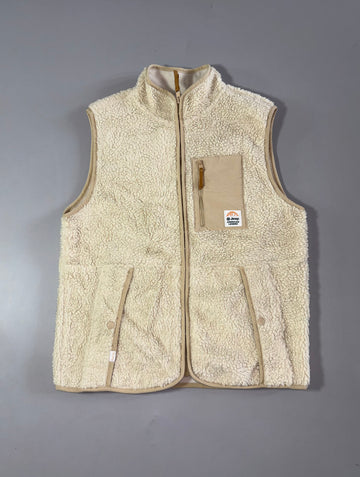 Jeep | Sherpa Fleece Vest Cream | (S)