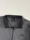Eider French Alpine Quarter-Zip Fleece Pullover  Charcoal Grey Black (L)