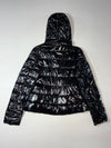 Patrizia Pepe Glossy Black Hooded Puffer Jacket Women’s (S/XS)