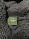 Eider | Black Sherpa Zip-Up Hoodie | (L)