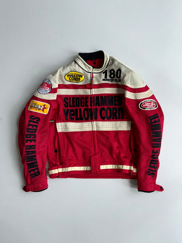 Sledge Hammer Yellow Corn Racing Jacket PADDED (M/L)