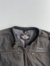 Harley-Davidson “Live to Ride” Winged Bar & Shield Women’s Lace-Up Moto Jacket (XL/2XL)
