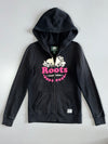 Roots Canada Black Beaver Crest Zip Hoodie (XS)