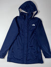 The North Face Waterproof Hooded Jacket – Navy Blue Women’s (S)