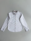 Burberry Brit Oxford Shirt White with Nova Check Trim (S)