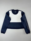 Adidas StellaSport Colorblock Cropped Sweatshirt  (S)