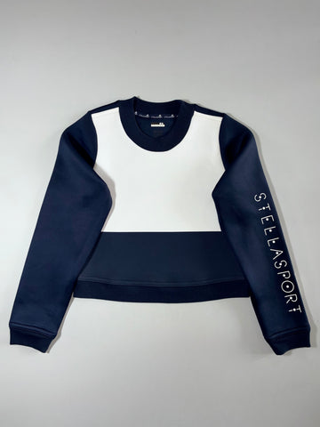 Adidas StellaSport Colorblock Cropped Sweatshirt  (S)