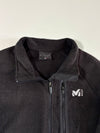 Millet Black Fleece Zip-Up Jacket – Full Sleeve(XL)