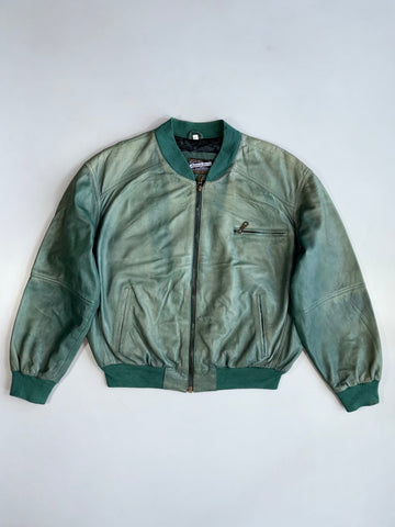 ZAmerican Basics Premium Original Pure Leather Jacket (2XL)