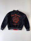 ZRARE] Nippon Blue Reversible Sukajan Jacket – "Jizo-Bosatsu" Folklore Fully  Embroidery (M)