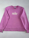 Vintage Nike Pink Script Logo Crewneck Sweatshirt (S)