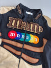 M&M’s Racing Jacket Embroidered Patches – Black/Cream (XS/S)