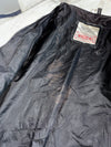 Vintage 90s Michael Hoban Wheremi USA Leather Jacket – Red, White & Black Panels (XL)
