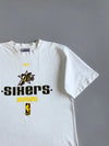 Vintage Reebok Philadelphia 76ers Sixers Basketball T-shirt (M)