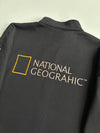 National Geographic Fleece-Lined Track Jacket – Black | (M)