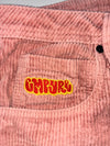 Empyre Pink Corduroy Pants (W:33) (L:40)