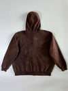 Carhartt Brown Hooded Zip Jacket (2Xl/3Xl)