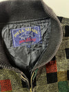 Paul & Shark Yachting Vintage Velvet Patchwork Bomber Jacket (2XL)