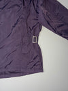 Columbia Sportswear Women’s Hooded Utility Windbreaker Jacket – Dark Purple (XL)
