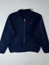 Beverly Hills Polo Club Navy Fleece Full-Zip Jacket (L)